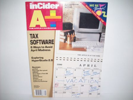 A+ inCider Magazine -  87 - 1990 Mar